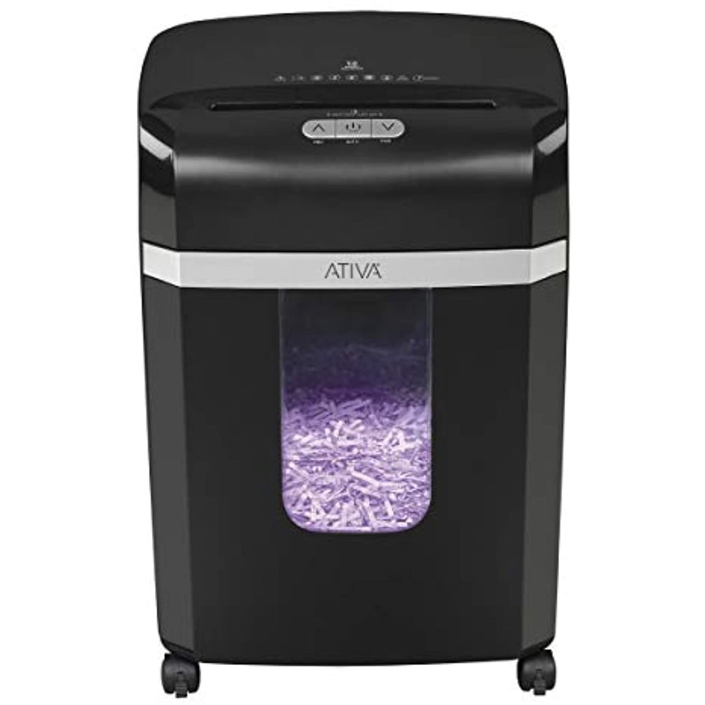 Ativa 12-Sheet Cross-Cut Shredder, A12CC19